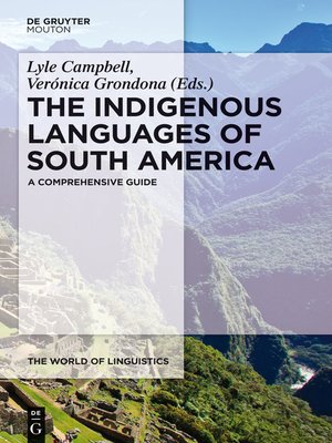 cover image of The Indigenous Languages of South America
